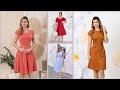 VESTIDOS BONITOS Y SENCILLO de moda mujer 2021 /vestidos sencillos para el día a día