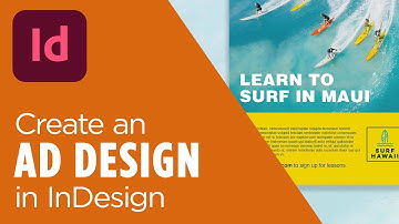 Create an ad design in Adobe InDesign - Step by step magazine ad tutorial for beginners