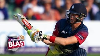 Afridi Sixes Cant Down Billings Inspired Spitfires - Kent Spitfires V Hampshire