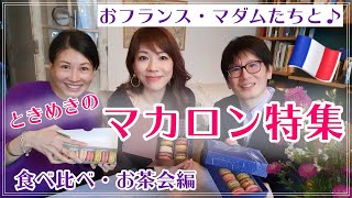 【パリVLOG/ときめきのマカロン特集PART2♪】～食べ比べ・お茶会編～