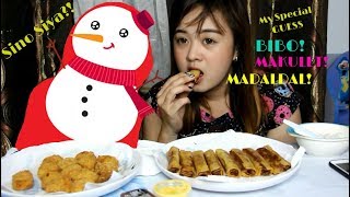 Mukbang with my Special GUEST ( crunchy food )