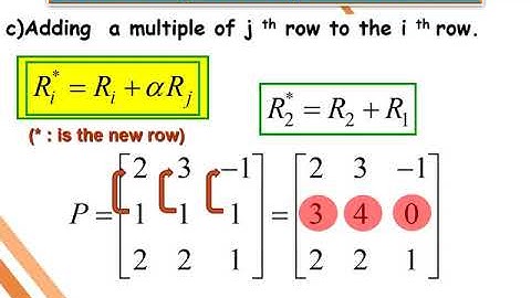 4.3 Finding Inverse by Using Elementary Row Operations (ERO) Part I