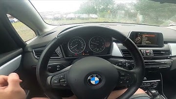 How to Enable or Disable Dipped Beam in BMW Series 2 F22-F23-F45-F46 ( 2013 - 2021 )  Use Headlights