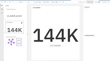 MAS: Cognos Analytics Data Exploration