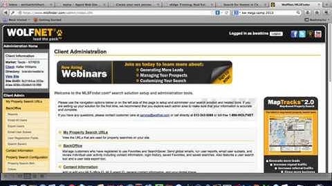 Create Custom Searches in the Back Office for Wolfnet