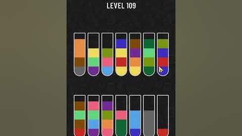 Water Sort Puzzle level 109 | Gameplay Mobile Games