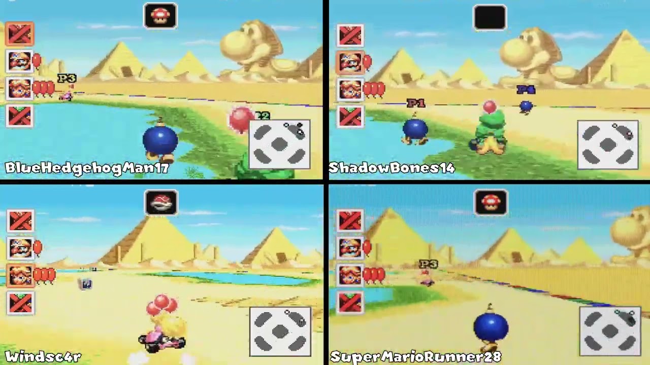 Mario Kart: Super Circuit (Nintendo Classics) - Multi-Pak Link | Online 4-Player Battle [16 Matches]