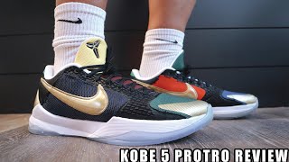 GOT MY GRAIL BASKETBALL SHOES! UNDEFEATED KOBE 5 PERFORMANCE REVIEW