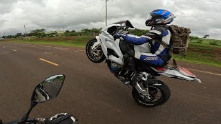 Nairobi evening commute on a Bmw s1000rr