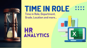 HR Analytics - Excel - Time in Role / Department / Location