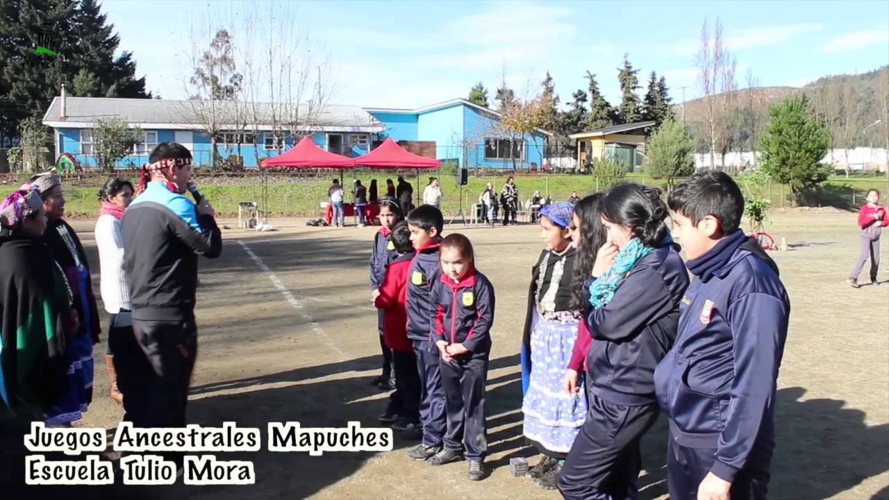 Juegos Ancestrales Mapuches Escuela Tulio Mora Youtube