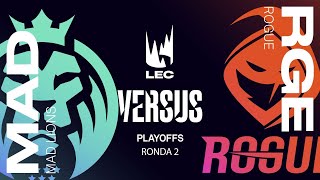 ROGUE VS MAD LIONS| LEC Summer split 2021 | PLAYOFFS MAPA 3 League of Legends