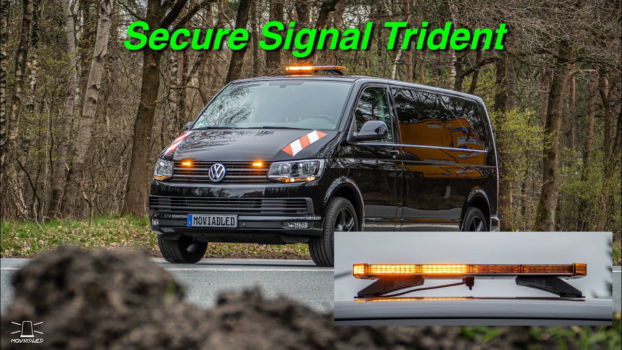 Secure Signal Trident LED Warnbalken 60cm 