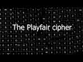 Introduction to the Playfair Cipher