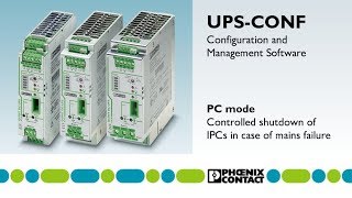 UPS-CONF: Configure PC mode