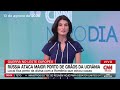 Guerra: Rússia ataca porto de grãos e Kiev lança mais de 800 drones contra Moscou