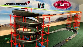 Hot Wheels Mclaren vs Bugatti | Twister ! screenshot 5