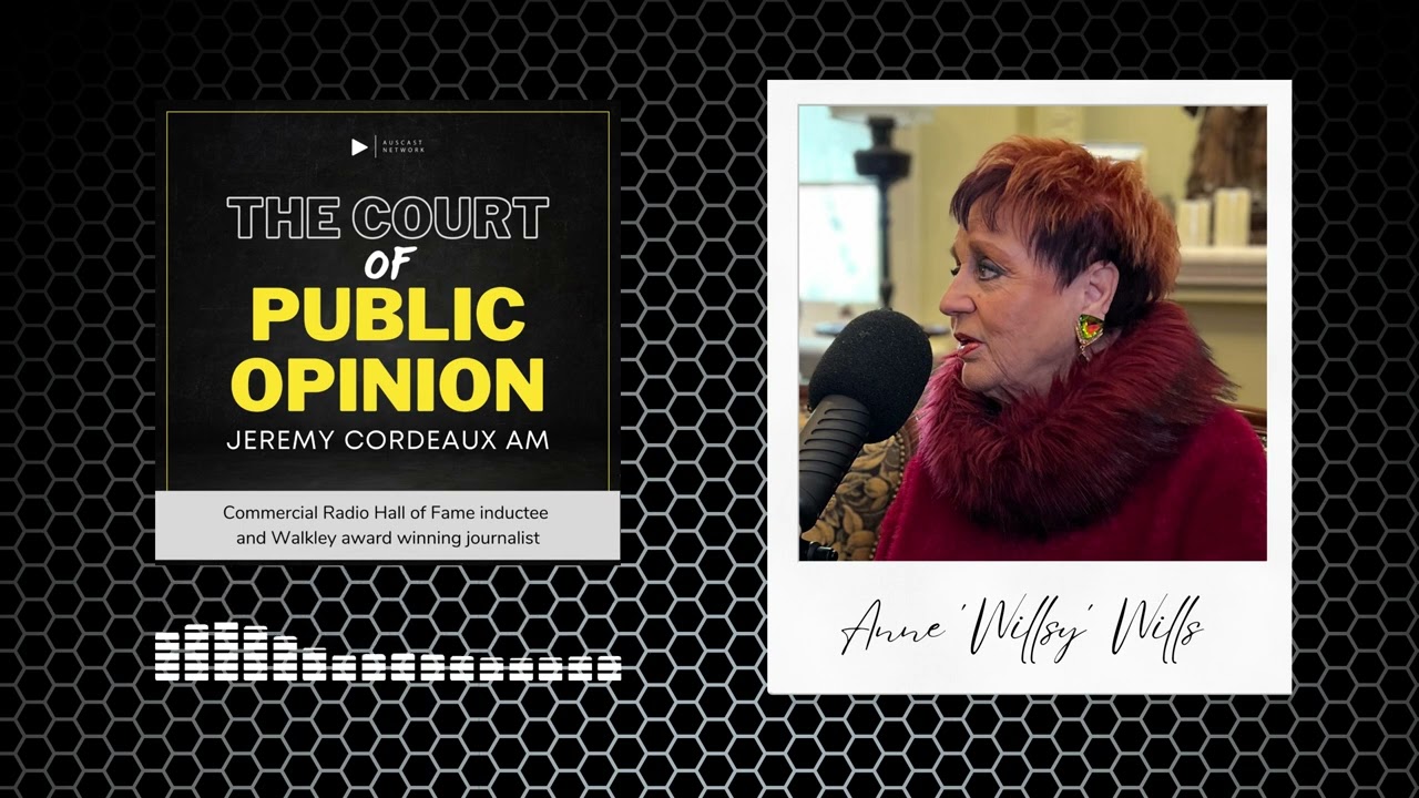 Anne 'Willsy' Wills - 19-time TV Logie award winner Australian television and radio personality
