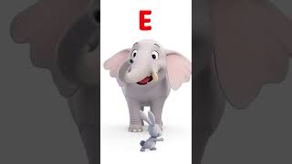 E is for elephant #alphabetsong #abcdsong #abcforkids #learnenglish