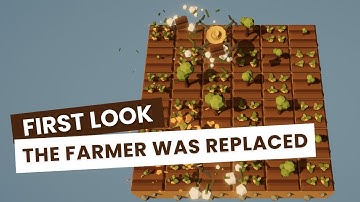 I Programmed a Drone to Farm for Me! | The Farmer Was Replaced First Look Gameplay 🚜