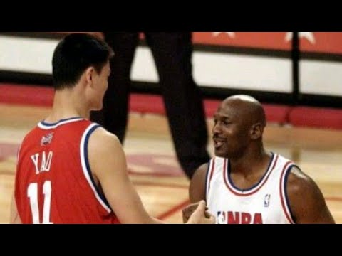 yao ming michael jordan