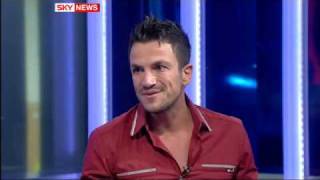 Peter Andre Breaks Down - Talking About Katie and Alex Live on Sky News