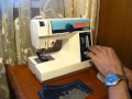 Sewing machine Швейная машина Mini Jaguar 281 test КОЖА