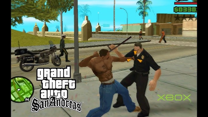 GTA: San Andreas [XBOX] Local Multiplayer Gameplay [1080p] 