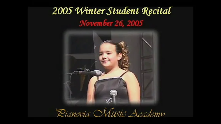 Kelly Hinkle  -  Student Recital  Winter 2005