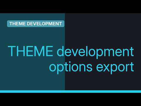 Wordpress: What is the best way to export and import theme options?
