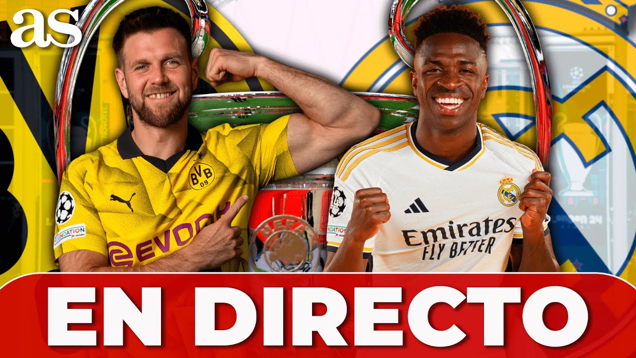EN VIVO | PREVIA REAL MADRID FINAL CHAMPIONS LEAGUE 2024 VS BORUSSIA ...