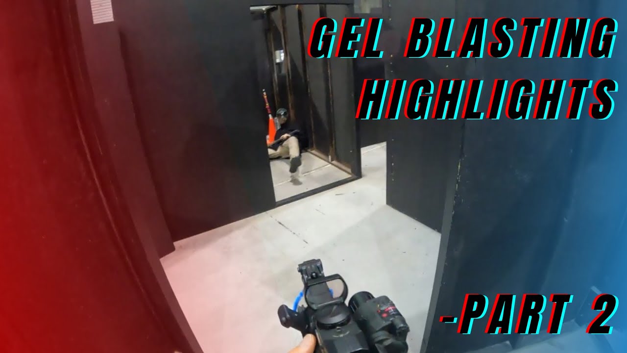 Gel Blasting Highlights at Gelsoft Australia PART 2 YouTube
