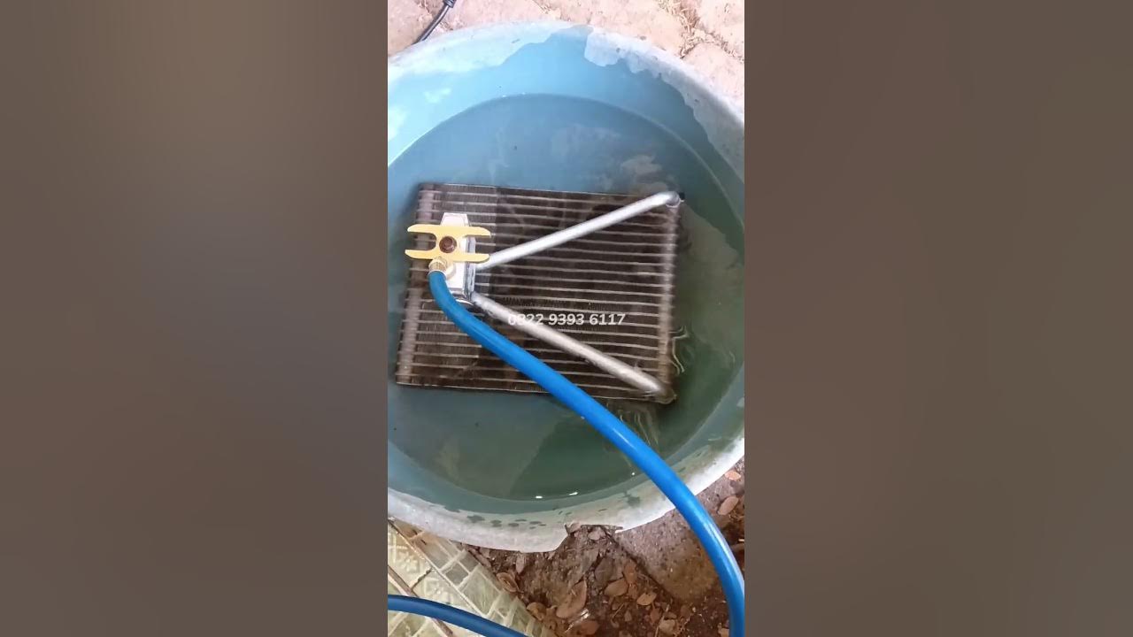 tes bocor evap ac nissan xtrail, servis dikerjakan dirmh pelanggan