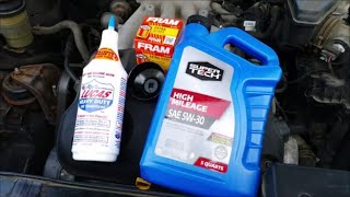 DIY 2008 Hyundai Santa Fe 2008 2.7L Oil Change