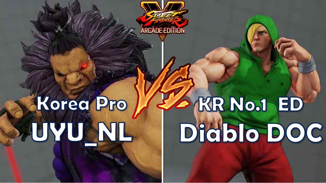 SFV AE S4 ◆ UYU_NL (Akuma) vs diabloDOC (ED) Ranked match