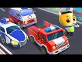 Fire Truck, Police Car, Ambulance | Learn Vehicles | Colors Song | Kids Song | Mimi and Daddy