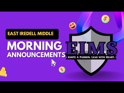 02 22 23 East Iredell Middle School Announcements