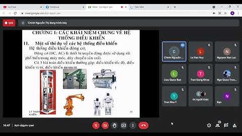 Tiến Nguyễn Thanh -Học phần Lý thuyết điều khiển 1 Buổi 1 (Phần 3)- Đại Học Giao Thông Vận Tải TPHCM