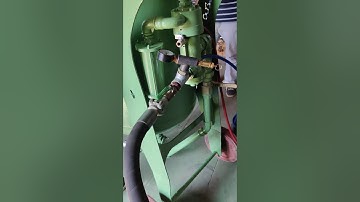 Clemco Sand Blasting Hopper 300KG Testing Video (Rebuild)