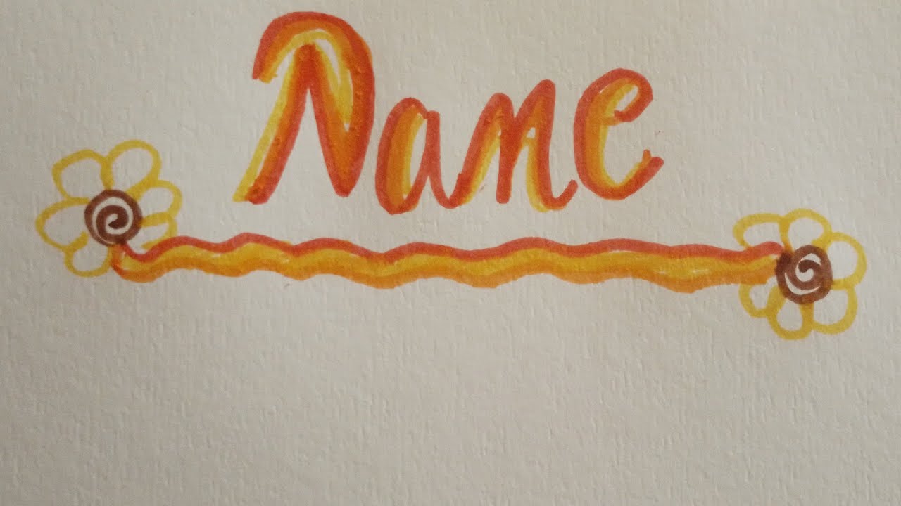 Real pen se live name ✍️ 