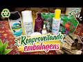 Reaproveitando embalagens com refis e amostras ♻️✨ Economia e autocuidado sustentável 🧴💚