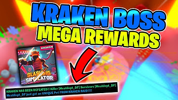 TIPS TO BEAT THE KRAKEN BOSS FOR OP REWARDS... Slashing Simulator