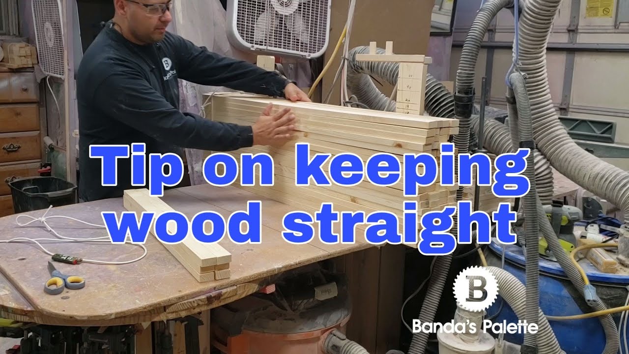 How to keep wood straight with YouTube