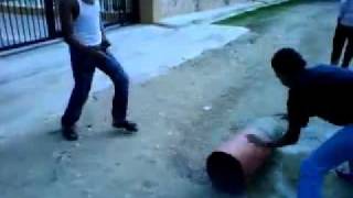 Biggest Homemade Bazooka Ever.... Basuca Dominicana...