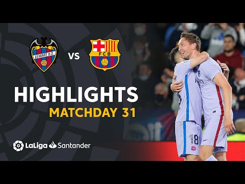 Levante Barcelona Goals And Highlights
