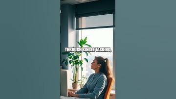 The Art of Single-Tasking for Enhanced Focus