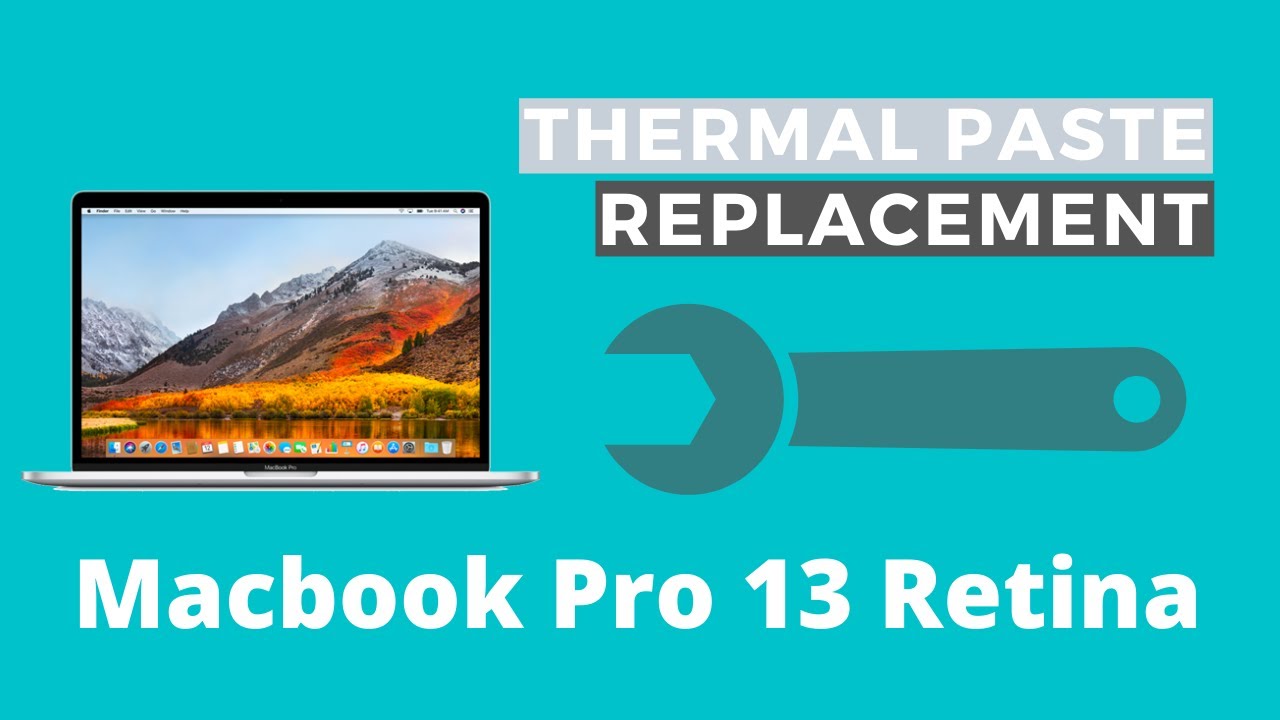 MacBook Pro 13 Retina Thermal Paste Replacement (Late 2012 - Early 2013 ...