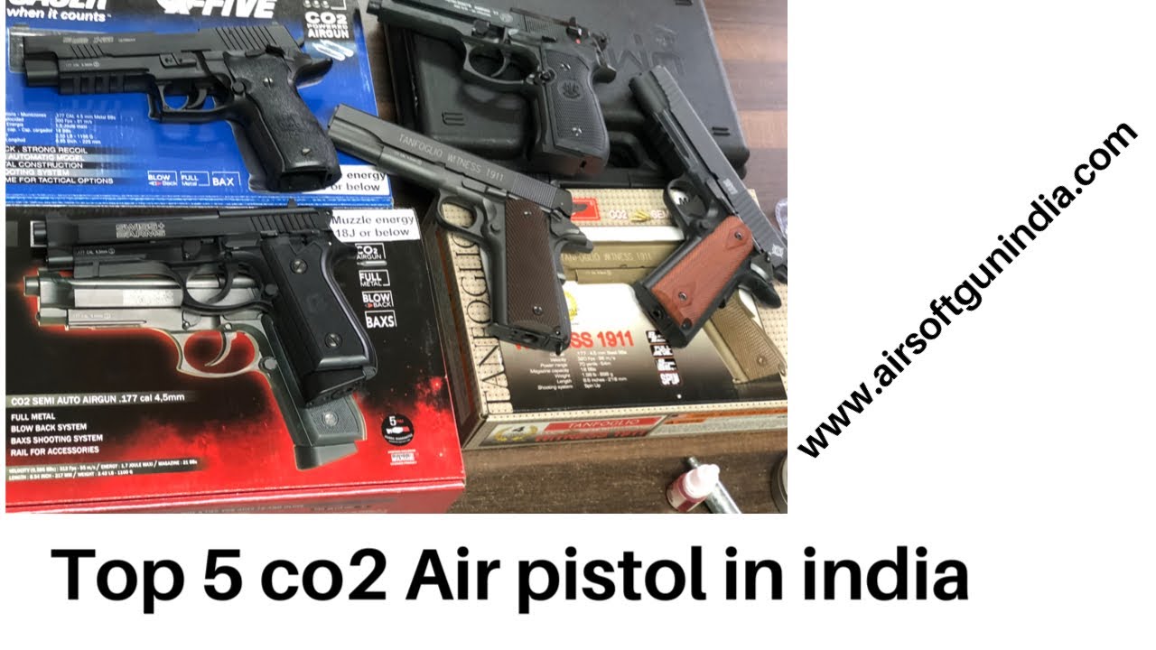 Top 5 co2 Air pistol in india YouTube