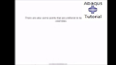 Scripting in Abaqus (Introduction)
