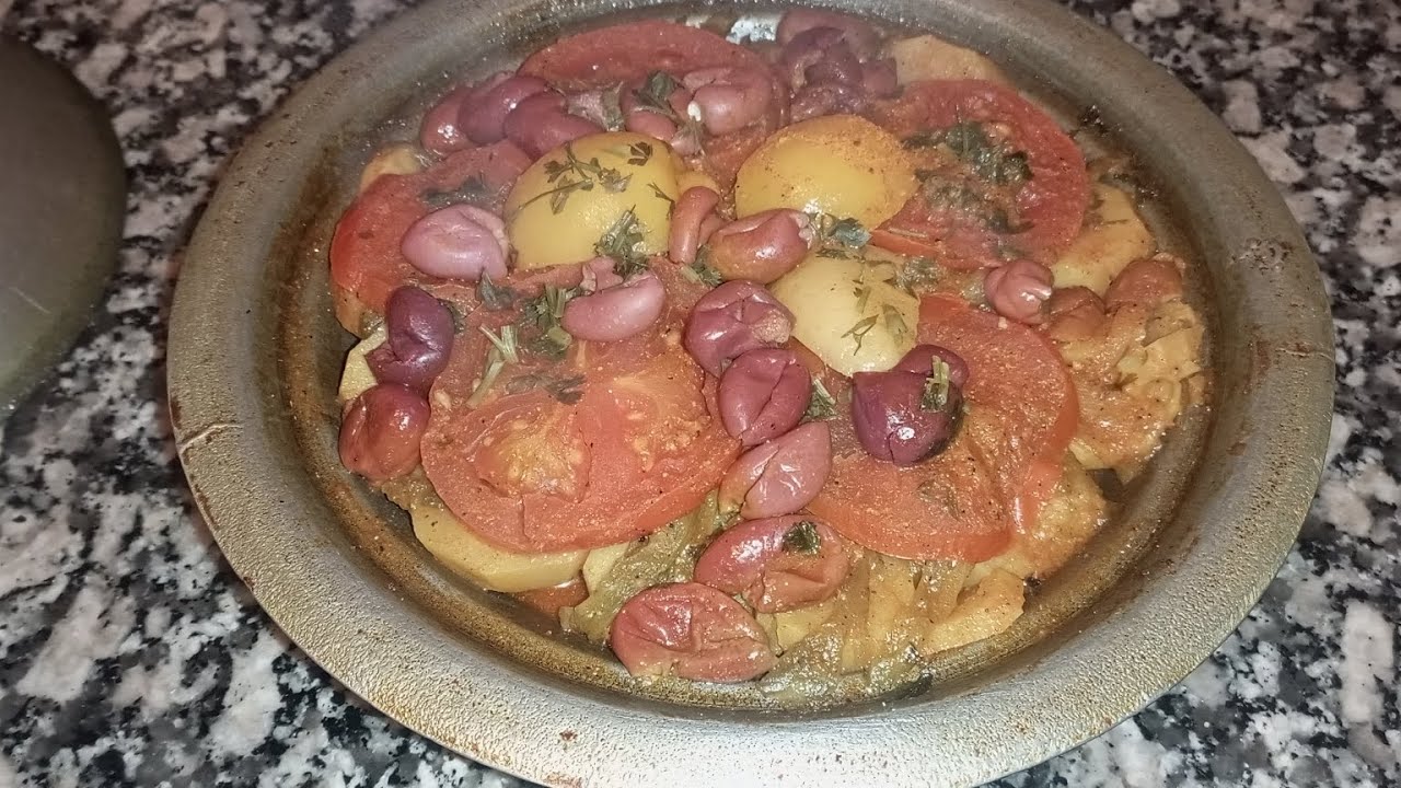 طاجين ب سردين ولخضرة جا مداق زوين